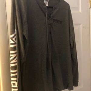 Pink shirt long sleeve